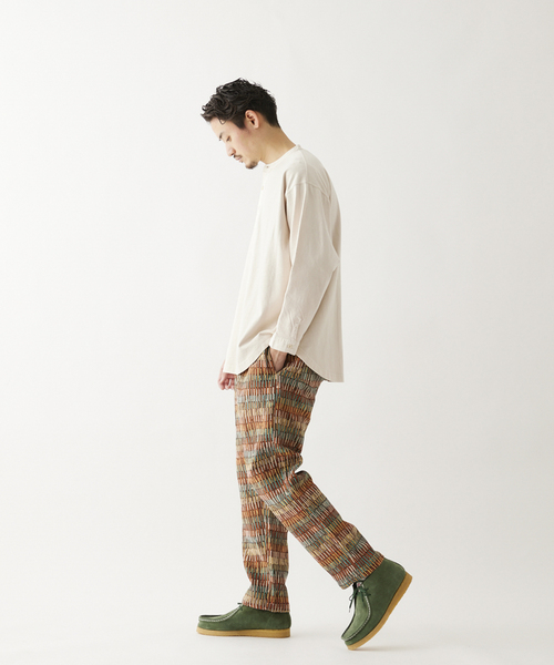 ARMY TWILL(アーミーツイル)の「【ARMY TWILL / アーミーツイル】別注 ヘンリーネック ロンT(Tシャツ/カットソー・メンズ・ホワイト/ベージュ/ネイビー・LARGE/MEDIUM)」の18枚目の写真