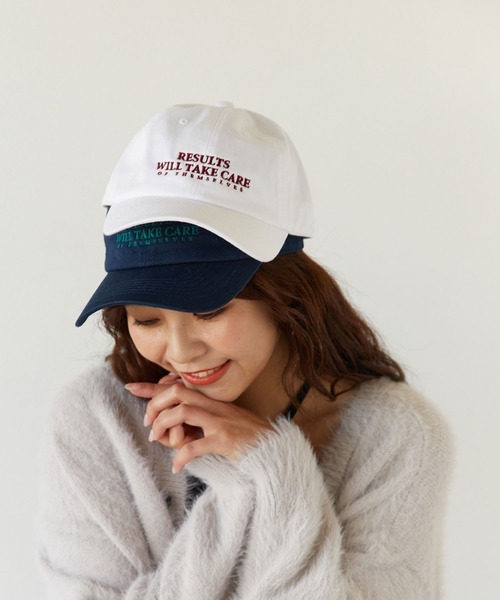 179/WG（イチナナキュウダブルジー）の「ベースボールＣＡＰ（キャップ・レディース・ネイビー/ブラック/ベージュ/オフホワイト・FREE）」の17枚目の写真
