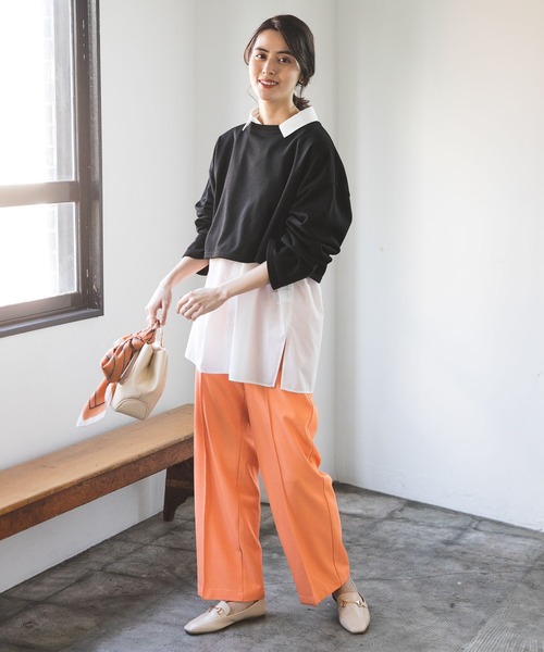 LEPSIM（レプシィム）の「メタルハンドル2WAYバッグ　176623（ハンドバッグ・レディース・アイボリー/ブラック・ONE SIZE）」の21枚目の写真