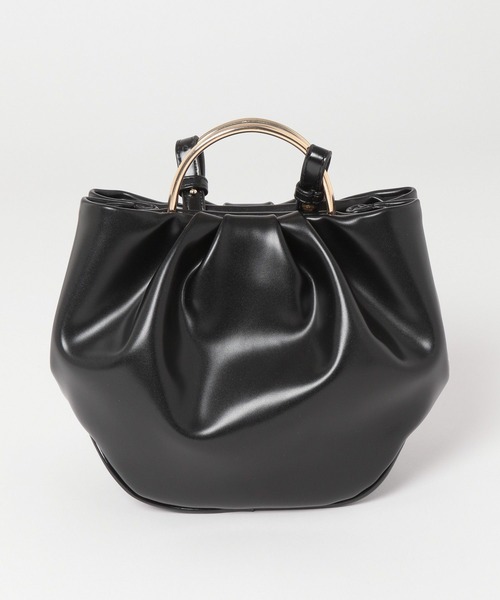 LEPSIM（レプシィム）の「メタルハンドル2WAYバッグ　176623（ハンドバッグ・レディース・アイボリー/ブラック・ONE SIZE）」の16枚目の写真