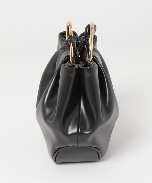 LEPSIM（レプシィム）の「メタルハンドル2WAYバッグ　176623（ハンドバッグ・レディース・アイボリー/ブラック・ONE SIZE）」の12枚目の写真