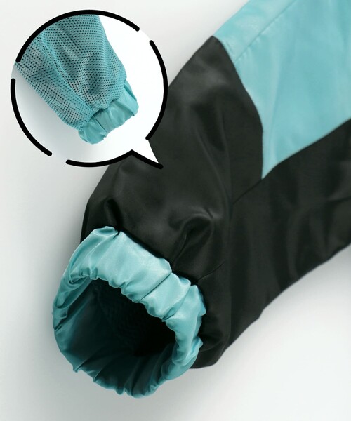 BRANSHES（ブランシェス）の「【撥水】ウィンドブレーカー（ナイロンジャケット・キッズ・ブラック/チャコールグレー/ブルーグレー・90/100/110/130/150/120/140）」の19枚目の写真