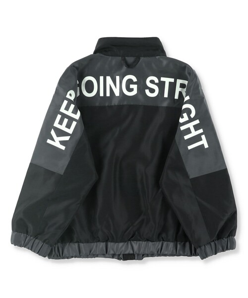 BRANSHES（ブランシェス）の「【撥水】ウィンドブレーカー（ナイロンジャケット・キッズ・ブラック/チャコールグレー/ブルーグレー・90/100/110/130/150/120/140）」の14枚目の写真