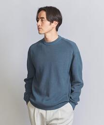 BEAUTY&YOUTH UNITED ARROWS | ガス コットン アゼ フォルム クルーネック ニット(ニット/セーター)