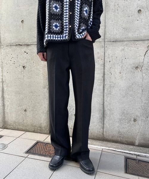 CIAOPANIC（チャオパニック）の「TRテーパードスラックスパンツ（スラックス・メンズ・ブラック/チャコールグレー/スカイブルー・LARGE/MEDIUM）」の2枚目の写真