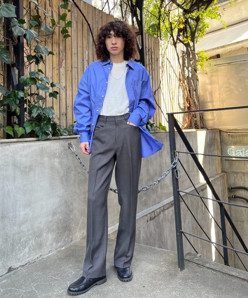 CIAOPANIC（チャオパニック）の「TRテーパードスラックスパンツ（スラックス・メンズ・ブラック/チャコールグレー/スカイブルー・LARGE/MEDIUM）」の20枚目の写真