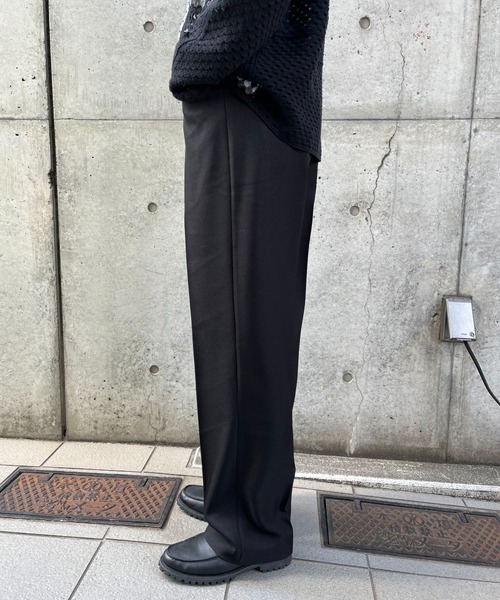 CIAOPANIC（チャオパニック）の「TRテーパードスラックスパンツ（スラックス・メンズ・ブラック/チャコールグレー/スカイブルー・LARGE/MEDIUM）」の15枚目の写真