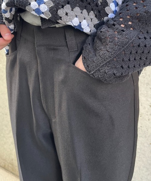 CIAOPANIC（チャオパニック）の「TRテーパードスラックスパンツ（スラックス・メンズ・ブラック/チャコールグレー/スカイブルー・LARGE/MEDIUM）」の18枚目の写真