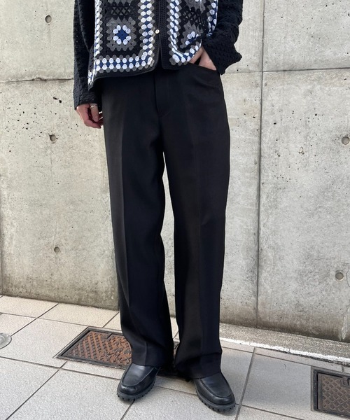 CIAOPANIC（チャオパニック）の「TRテーパードスラックスパンツ（スラックス・メンズ・ブラック/チャコールグレー/スカイブルー・LARGE/MEDIUM）」の10枚目の写真