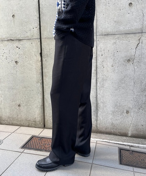 CIAOPANIC（チャオパニック）の「TRテーパードスラックスパンツ（スラックス・メンズ・ブラック/チャコールグレー/スカイブルー・LARGE/MEDIUM）」の12枚目の写真