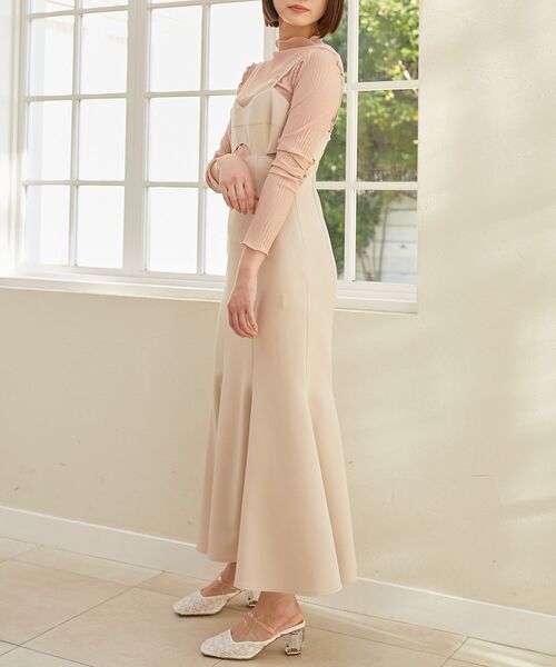 MAJESTIC LEGON（マジェスティックレゴン）の「バリエシアータートルトップス（Tシャツ/カットソー・レディース・オフホワイト/ピンク/アイボリー/グレー系その他/ベージュ系その他2・MEDIUM）」の13枚目の写真