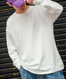 SIDEWAY STANCE | 【SIDEWAY STANCE】長袖 無地Tシャツ(Tシャツ/カットソー)