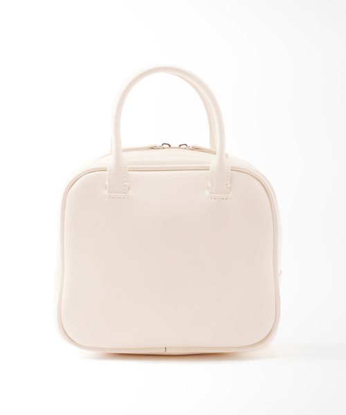 Oriens JOURNAL STANDARD（オリエンス ジャーナルスタンダード）の「【Casselini/キャセリーニ】SHOP シンプルボストン（ボストンバッグ・レディース・ホワイト/ブラック/ピンク・FREE）」の2枚目の写真