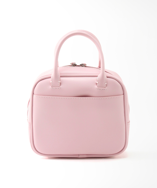 Oriens JOURNAL STANDARD（オリエンス ジャーナルスタンダード）の「【Casselini/キャセリーニ】SHOP シンプルボストン（ボストンバッグ・レディース・ホワイト/ブラック/ピンク・FREE）」の3枚目の写真