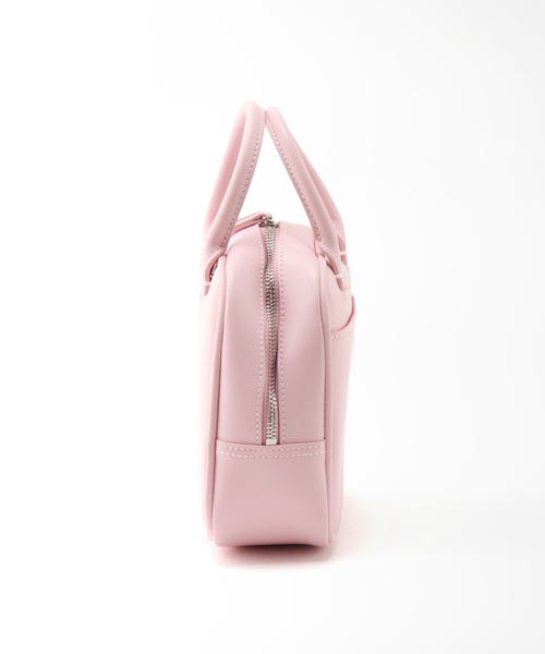 Oriens JOURNAL STANDARD（オリエンス ジャーナルスタンダード）の「【Casselini/キャセリーニ】SHOP シンプルボストン（ボストンバッグ・レディース・ホワイト/ブラック/ピンク・FREE）」の4枚目の写真