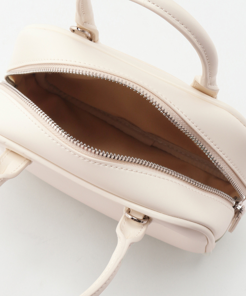 Oriens JOURNAL STANDARD（オリエンス ジャーナルスタンダード）の「【Casselini/キャセリーニ】SHOP シンプルボストン（ボストンバッグ・レディース・ホワイト/ブラック/ピンク・FREE）」の8枚目の写真