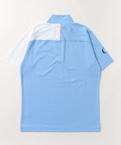CPG GOLF（シーピージーゴルフ）の「バイカラーZIPモックネック（T
