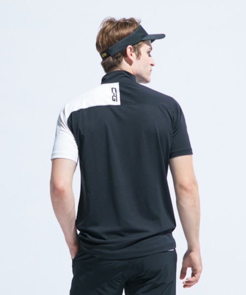 CPG GOLF（シーピージーゴルフ）の「バイカラーZIPモックネック（T