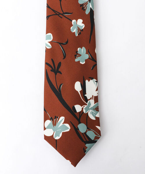NOLLEY'S goodman（ノーリーズグッドマン）の「EMME EFFE シルエットプリントネクタイ italian fabric（ネクタイ・メンズ・ブルー系その他7/イエロー系その他3・FREE）」の3枚目の写真