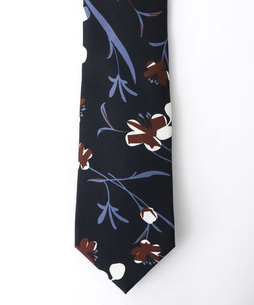 NOLLEY'S goodman（ノーリーズグッドマン）の「EMME EFFE シルエットプリントネクタイ italian fabric（ネクタイ・メンズ・ブルー系その他7/イエロー系その他3・FREE）」の7枚目の写真