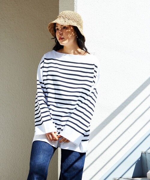 FREAK'S STORE(フリークスストア)の「【限定展開】ショートブリムペーパーハット(ハット・レディース・ダークブラウン/ベージュ/ナチュラル・ONE SIZE)」の6枚目の写真