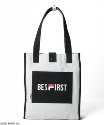 【FILA/フィラ】【BE:FIRST/ビーファースト】コラボトートBAG　コラボロゴ刺繍　12L　ノベルティー付き