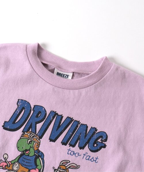 BREEZE(ブリーズ)の「ヴィンテージプリントTシャツ(Tシャツ/カットソー・キッズ・ラベンダー/ネイビー/ライム・140/90/120/80/100/130/110)」の16枚目の写真