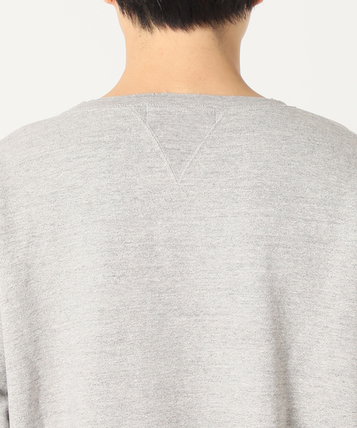 REMI RELIEF（レミレリーフ）の「【REMI RELIEF / レミレリーフ】別注 HARD SP加工裏毛クルー（Mickey Mouse）（スウェット・メンズ・ライトグレー/ブラック・X-LARGE/LARGE/MEDIUM）」の15枚目の写真