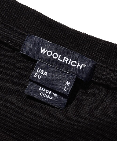 WOOLRICH（ウールリッチ）の「WOOL RICH/ウールリッチ COTTON SHEEP TEE/コットン シープ Tシャツ（Tシャツ/カットソー・メンズ・ブラック/ホワイト・MEDIUM/LARGE）」の5枚目の写真