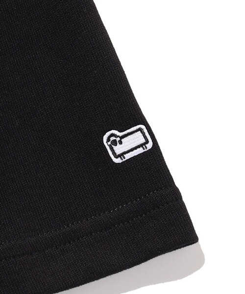 WOOLRICH（ウールリッチ）の「WOOL RICH/ウールリッチ COTTON SHEEP TEE/コットン シープ Tシャツ（Tシャツ/カットソー・メンズ・ブラック/ホワイト・MEDIUM/LARGE）」の8枚目の写真