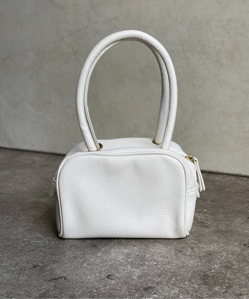 CPCM(シーピーシーエム)の「ロングハンドルバッグ(ボストンバッグ・レディース・アイボリー/キャメル/イエロー・FREE)」の11枚目の写真