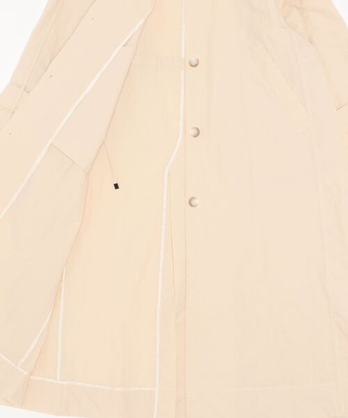 FURFUR（ファーファー）の「ロングステンカラーコート（ステンカラーコート・レディース・ピンク/アイボリー・FREE）」の3枚目の写真