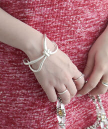 fredy emue | マットメタル結びバングル(バングル/リストバンド)