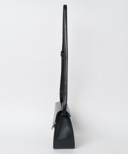 WEGO（ウィゴー）の「WEGO/デザインバックルクリアミニショルダーバッグ（ショルダーバッグ・レディース・ブラック/オフホワイト・FREE）」の9枚目の写真