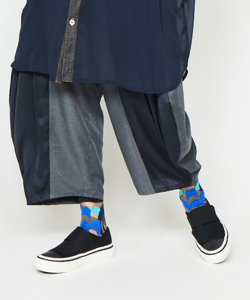 gomme（ゴム）の「スワローＪＱソックス（ソックス/靴下・レディース・イエロー/ブルー/レッド/ピンク・FREE）」の12枚目の写真