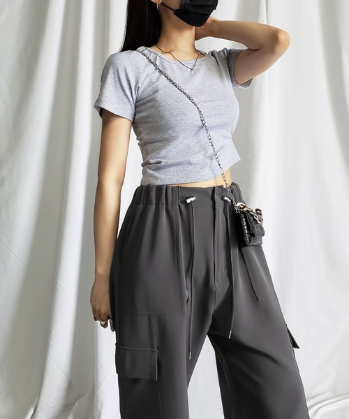 ME:I クロップドTシャツ I LOVE TREASURE クロップド Tシャツ（BLACK） – YGEX OFFICIAL SHOP