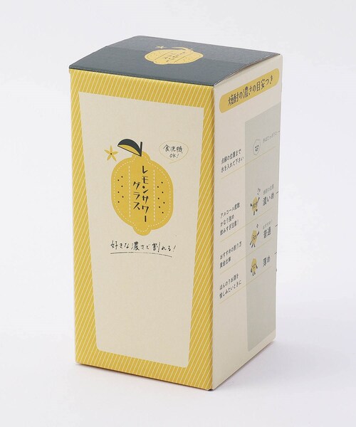 212 KITCHEN STORE(トゥワントゥキッチンストア)の「レモンサワーグラス (目安つき)(グラス/マグカップ/タンブラー・レディース・その他・00)」の6枚目の写真