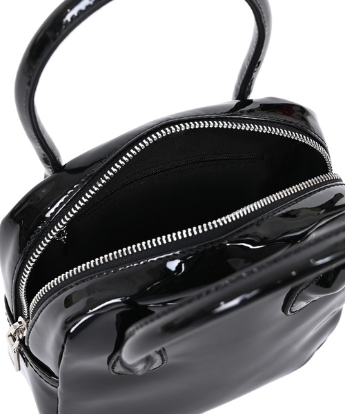 Narcissus(ナルシス)の「【Narcissus】ボストンバッグ(ショルダーバッグ・レディース・ブラック/シルバー・FREE)」の3枚目の写真