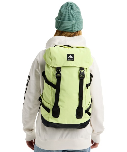 BURTON(バートン)の「Tinder 2.0 30L バックパック(バックパック/リュック・メンズ・グレー/ブラック/グリーン/イエロー×グリーン・FREE)」の12枚目の写真