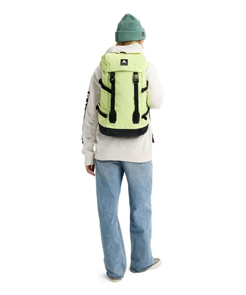 BURTON(バートン)の「Tinder 2.0 30L バックパック(バックパック/リュック・メンズ・グレー/ブラック/グリーン/イエロー×グリーン・FREE)」の9枚目の写真