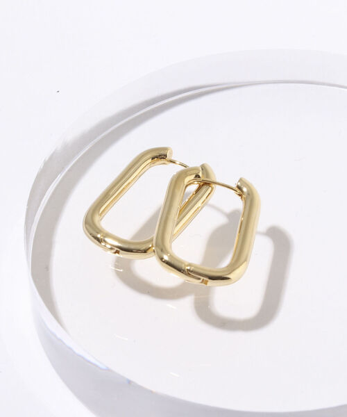 スクエアフープピアス（ピアス（両耳用））｜NOLLEY'S（ノーリーズ）の