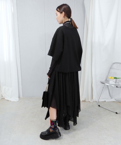 minia(ミニア)の「フラワーチュールソックス(ソックス/靴下・レディース・ブラック/ブルー・FREE)」の21枚目の写真