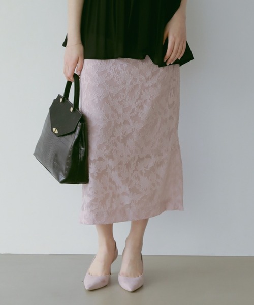 HALUHIROINE（ハルヒロイン）の「カットジャガードペンシルスカート