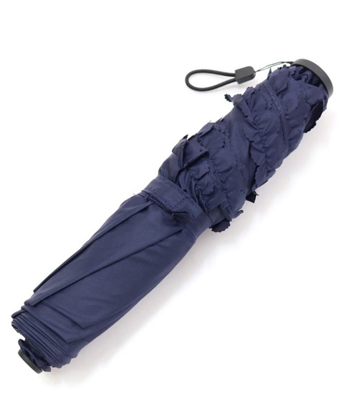 新品未使用 バーバリー 水色 ホース柄 折りたたみ傘 カーボン ブルー