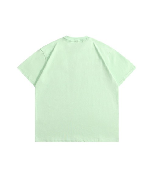 GENXDER(ノンジェンダー)の「【genxder】ユニセックスアメカジ風プリント半袖Tシャツ (SS)(Tシャツ/カットソー・メンズ・グリーン/ブラック/ライトブルー・LARGE/X-LARGE/MEDIUM)」の6枚目の写真