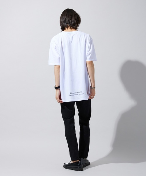 JOURNAL STANDARD（ジャーナルスタンダード）の「【ZOZO限定】LOSFORNIA STANDARD S/S TEE2 / プリントTシャツ（Tシャツ/カットソー・メンズ・ホワイト系その他4/ホワイト系その他2/ホワイト×ブラック/ホワイト系その他6/ホワイト系その他5/ブラック×ホワイト/ホワイト系その他/ホワイト系その他3・XL/S/L/M）」の10枚目の写真