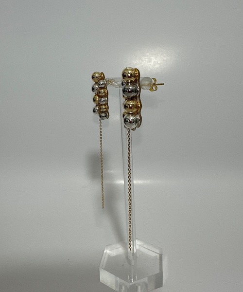 CERCA(チェルカ)の「Supreme classe/tubu4ピアス(両耳用)(ピアス(両耳用)・レディース・ゴールド系/シルバー/ゴールド/シルバー系・FREE)」の14枚目の写真