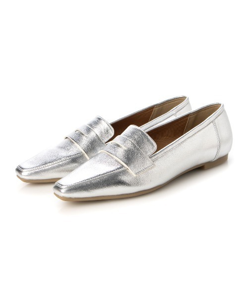 EVOL(イーボル)の「【EVOL】ソフトスクエアコインローファー IV5221(ローファー・レディース・ベージュ/ブラック/シルバー・25.0cm/24.5cm/24.0cm/23.5cm/23.0cm/22.5cm/22.0cm)」の14枚目の写真