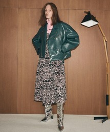 極美品】MAISON SPECIAL 2WAYパフジャガードワンピース ピンク SALE