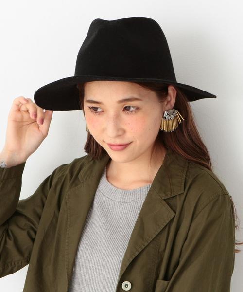 Another Edition（アナザーエディション）の「ベーシックツバヒロナカオレHAT/AE Basic ﾂﾊﾞﾋﾛﾅｶｵﾚHAT（ハット・レディース・ブラック/グレー/ベージュ/オリーブ・ﾌﾘ-）」の17枚目の写真